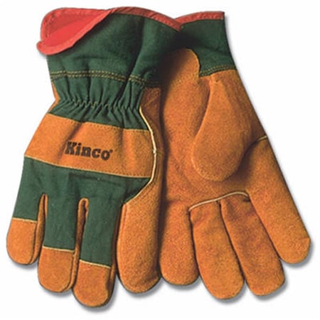 Kinco 1721GR M Men Suede Cowhide Leather Palm Glove - Medium KI573782